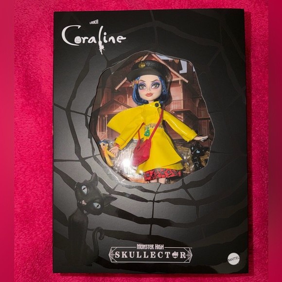 Monster High Skullector Coraline Doll 2026 Mattel